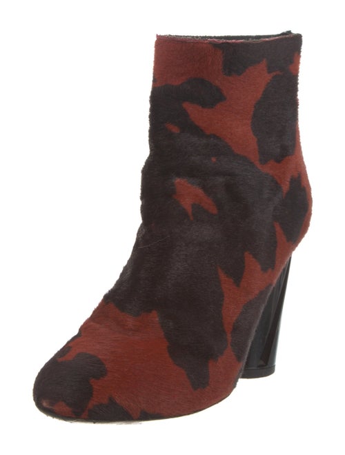 Proenza Schouler Ponyhair Printed Boots