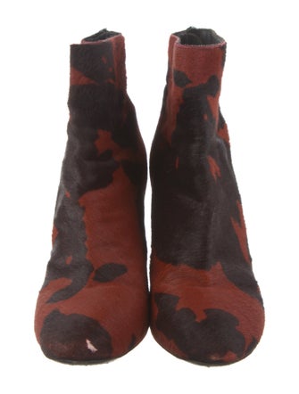 Proenza Schouler Ponyhair Printed Boots