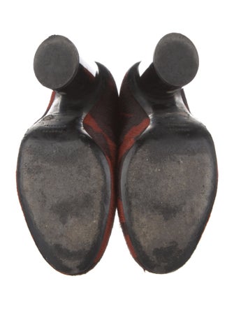 Proenza Schouler Ponyhair Printed Boots