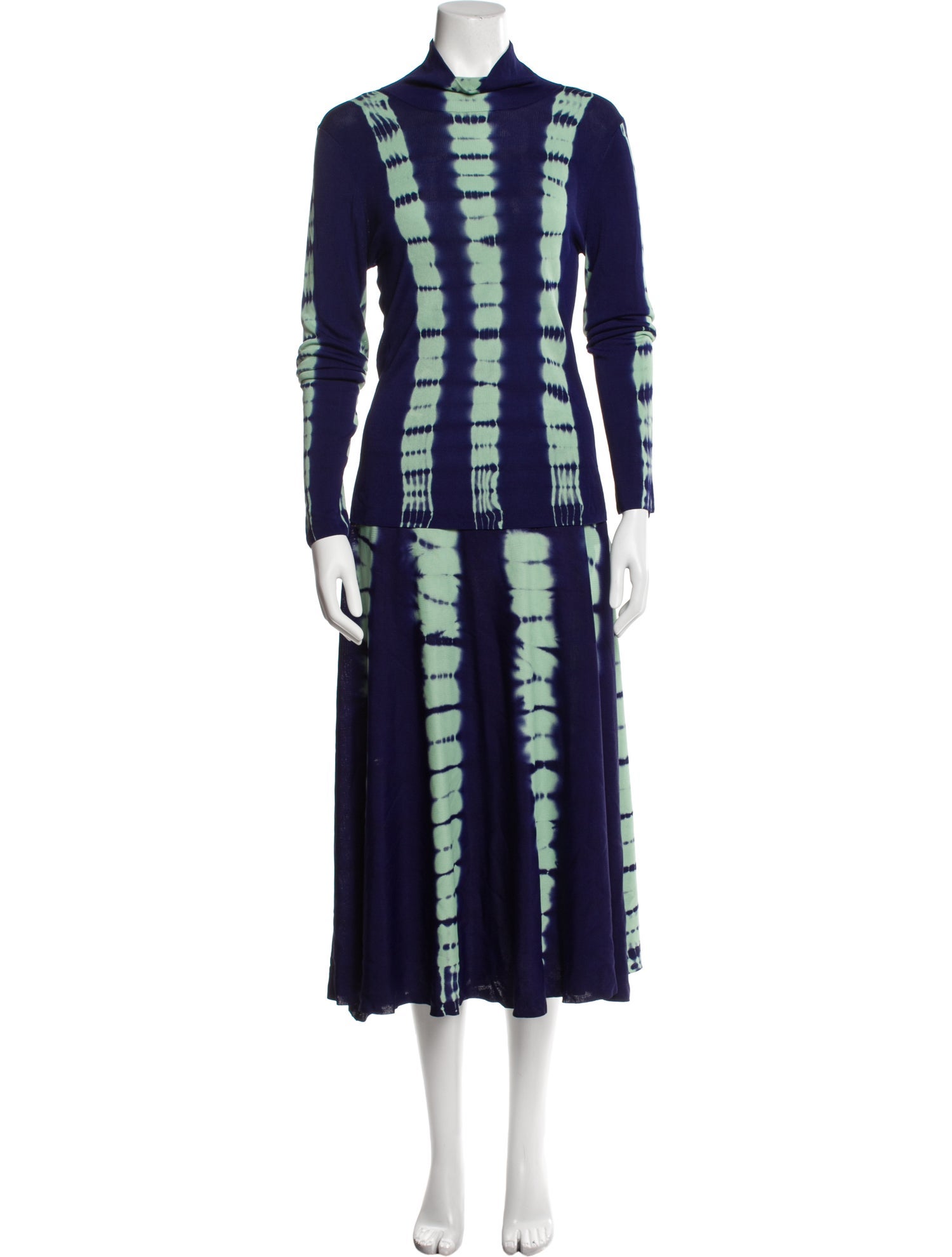 Proenza Schouler Tie-Dye Print Skirt Set