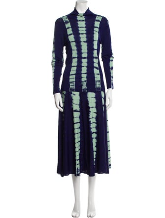 Proenza Schouler Tie-Dye Print Skirt Set