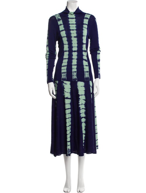 Proenza Schouler Tie-Dye Print Skirt Set