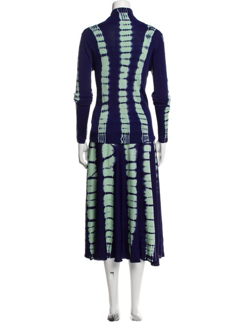 Proenza Schouler Tie-Dye Print Skirt Set