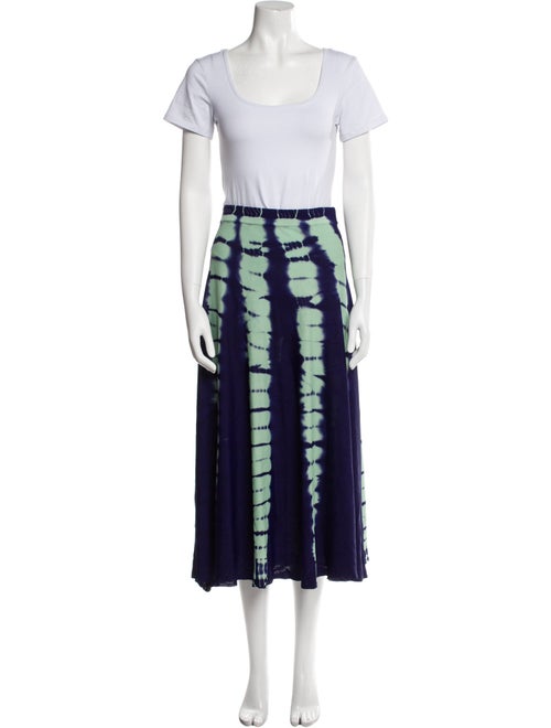 Proenza Schouler Tie-Dye Print Skirt Set