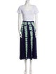 Proenza Schouler Tie-Dye Print Skirt Set