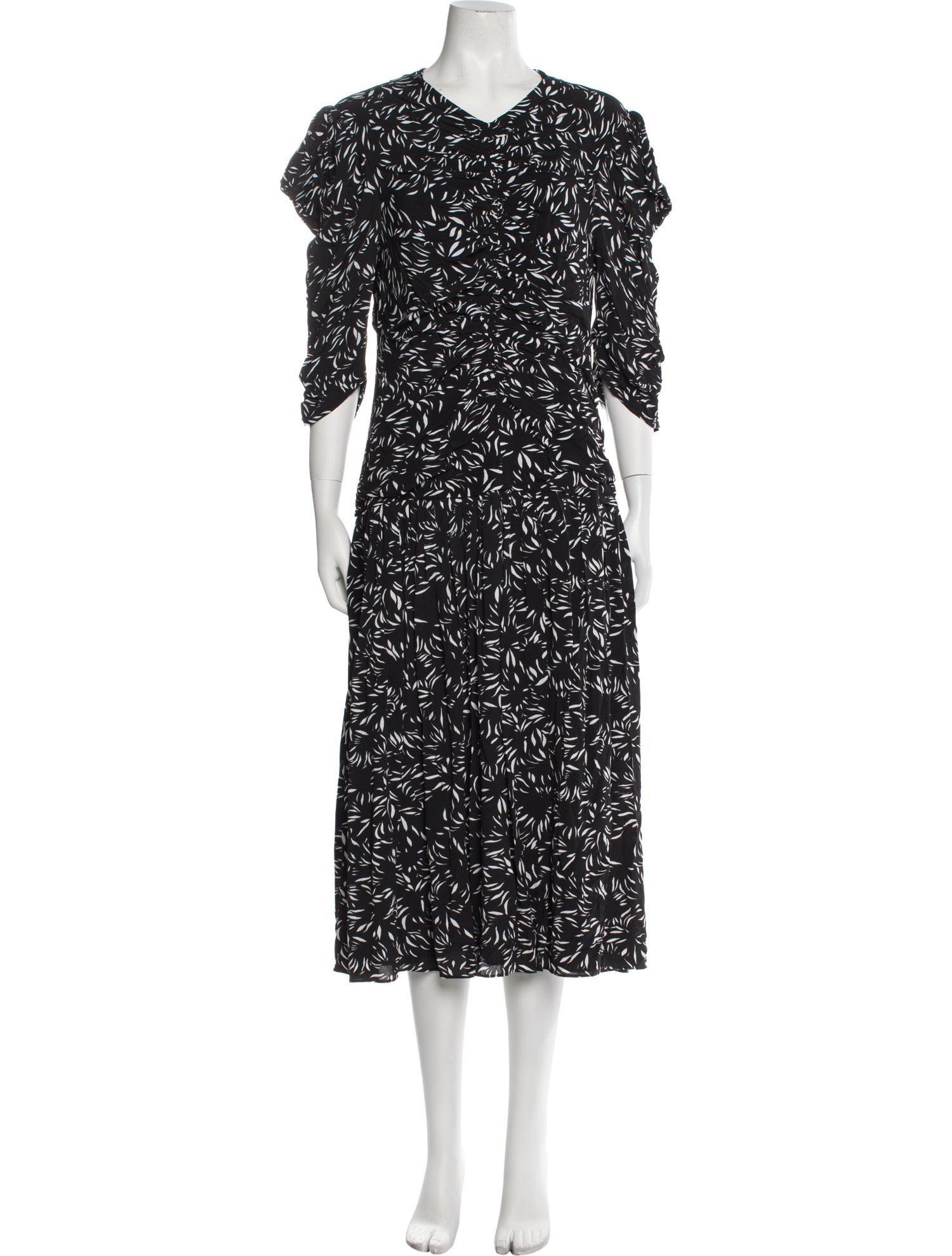 Proenza Schouler Printed Long Dress