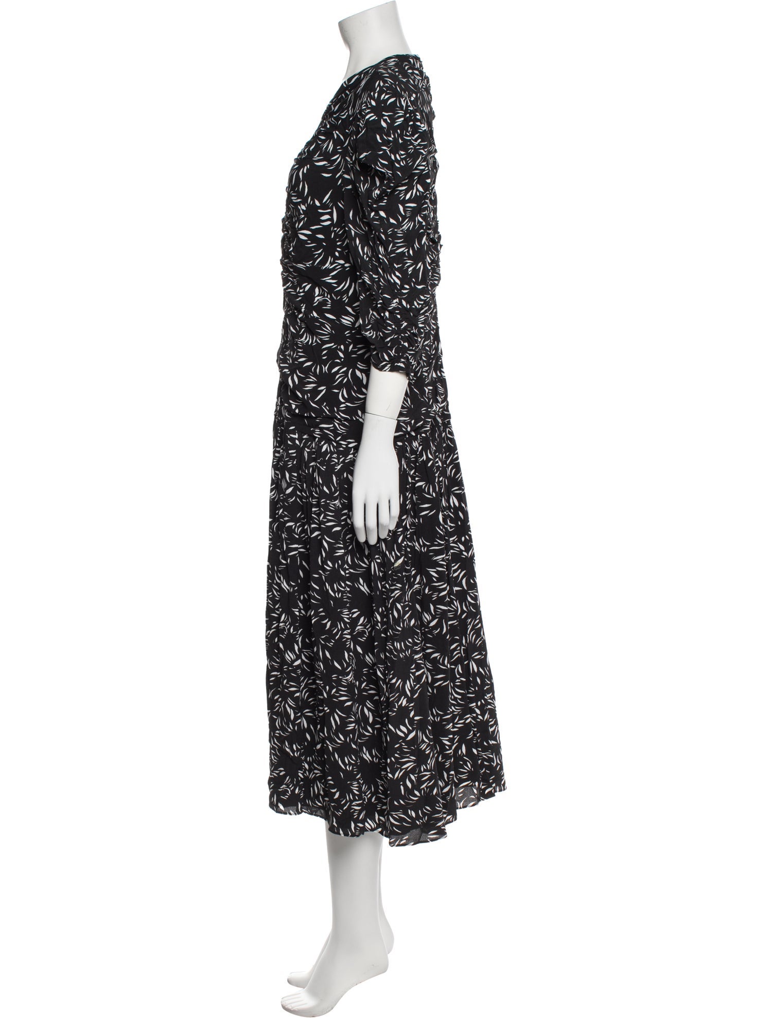 Proenza Schouler Printed Long Dress