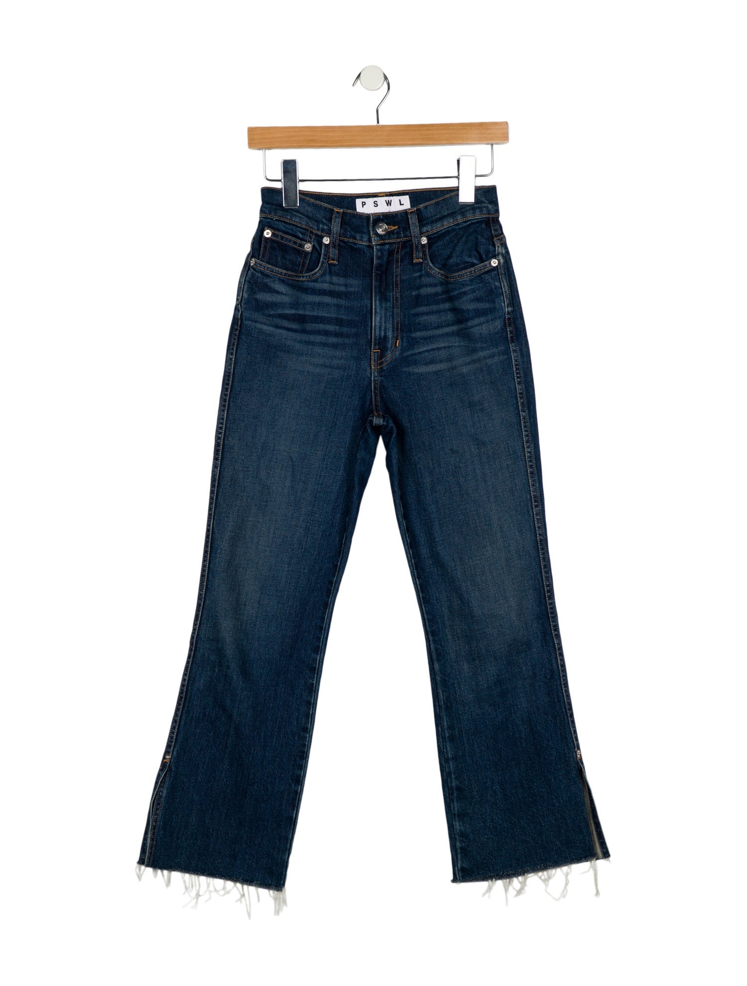 Proenza Schouler High-Rise Straight Leg Jeans