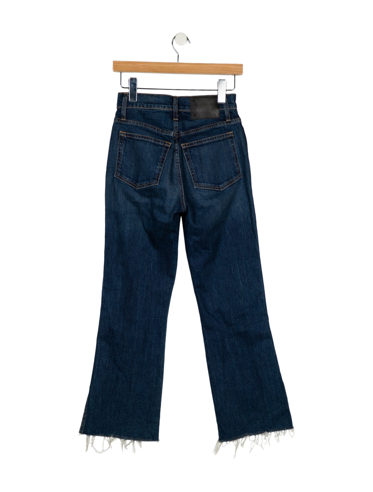 Proenza Schouler High-Rise Straight Leg Jeans