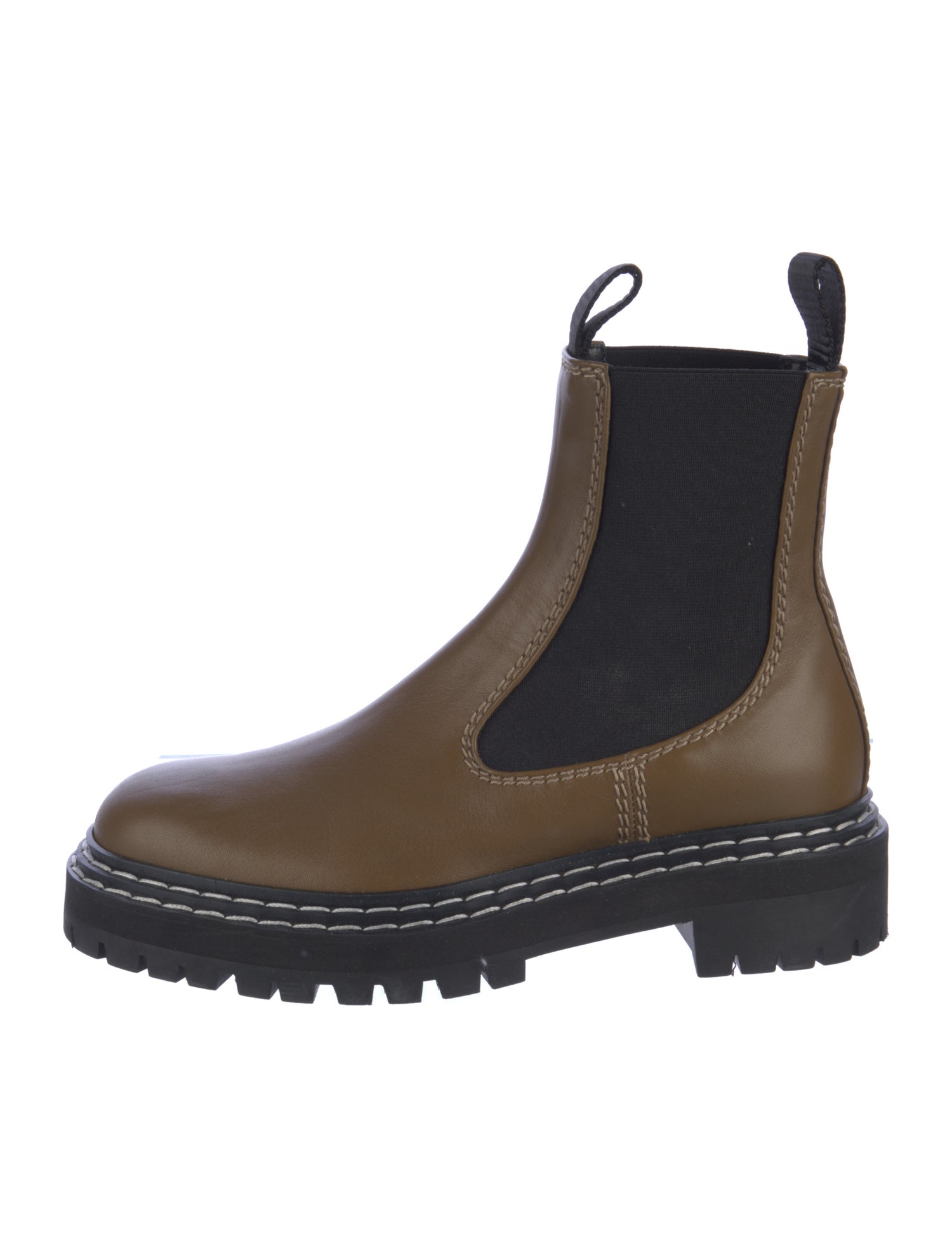Proenza Schouler Leather Chelsea Boots