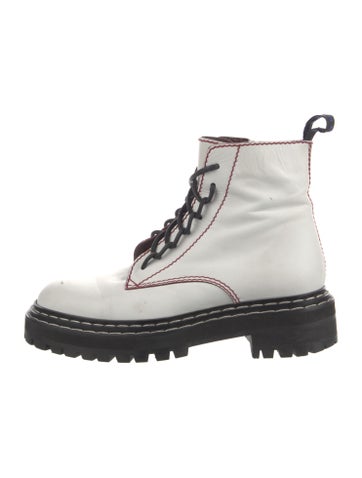 Proenza Schouler Boots Leather Combat Us8, It38 | 8