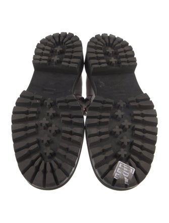 Proenza Schouler Leather Combat Boots