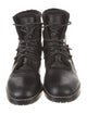 Proenza Schouler Leather Combat Boots