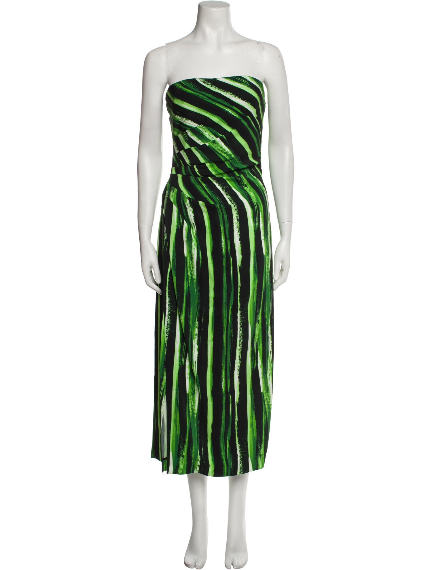Proenza Schouler Striped Midi Length Dress w/ Tags