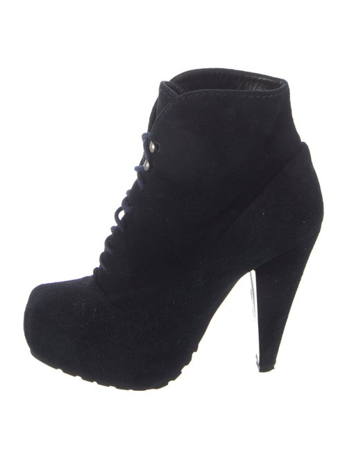 Proenza Schouler Suede Lace-Up Boots