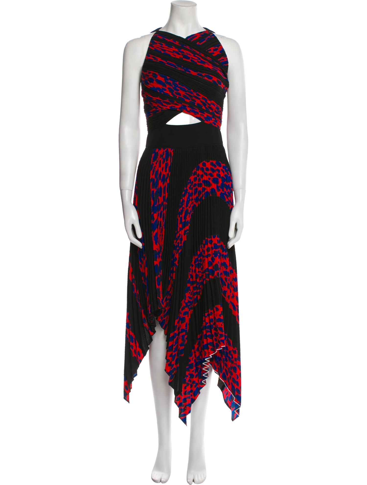 Proenza Schouler Printed Long Dress