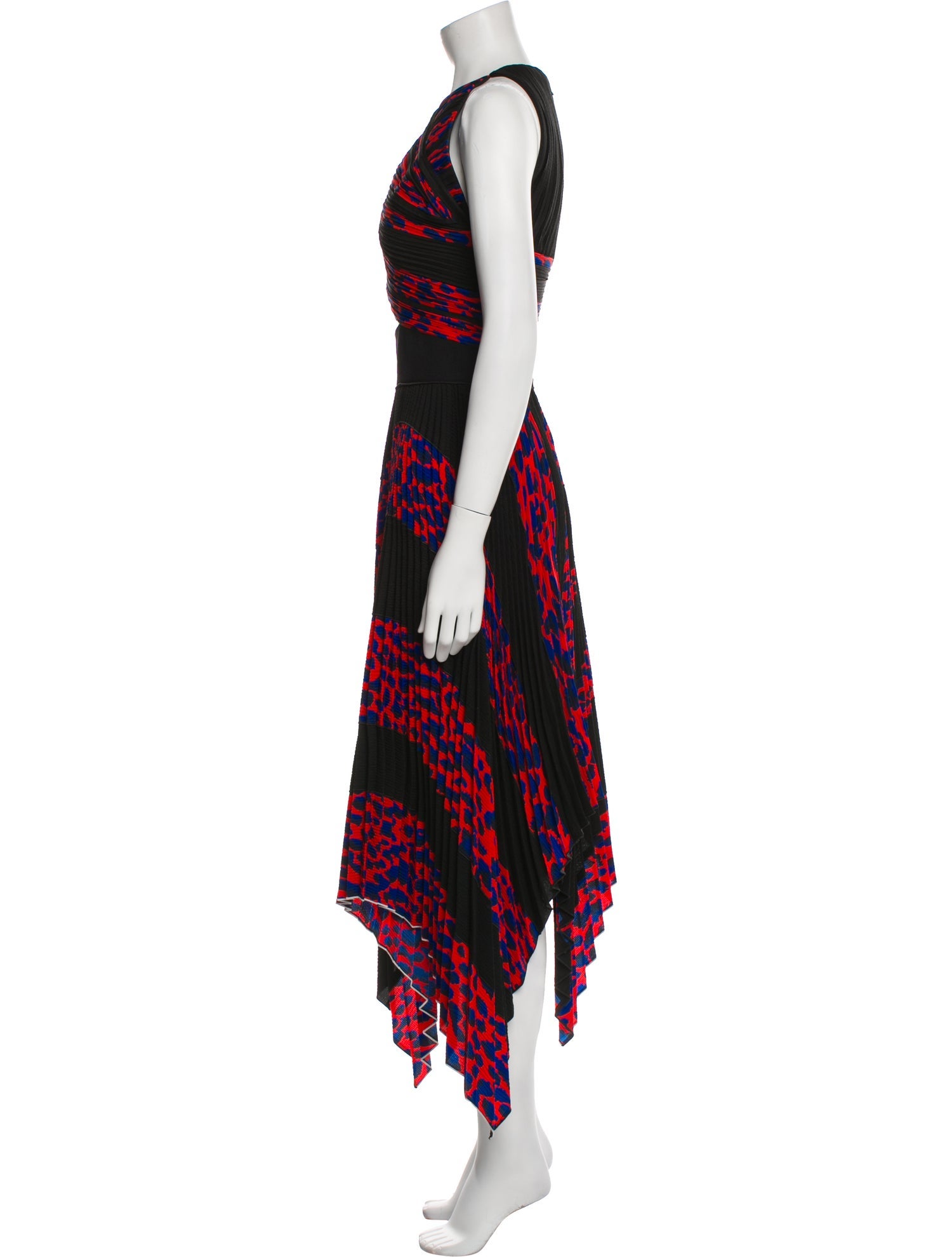 Proenza Schouler Printed Long Dress