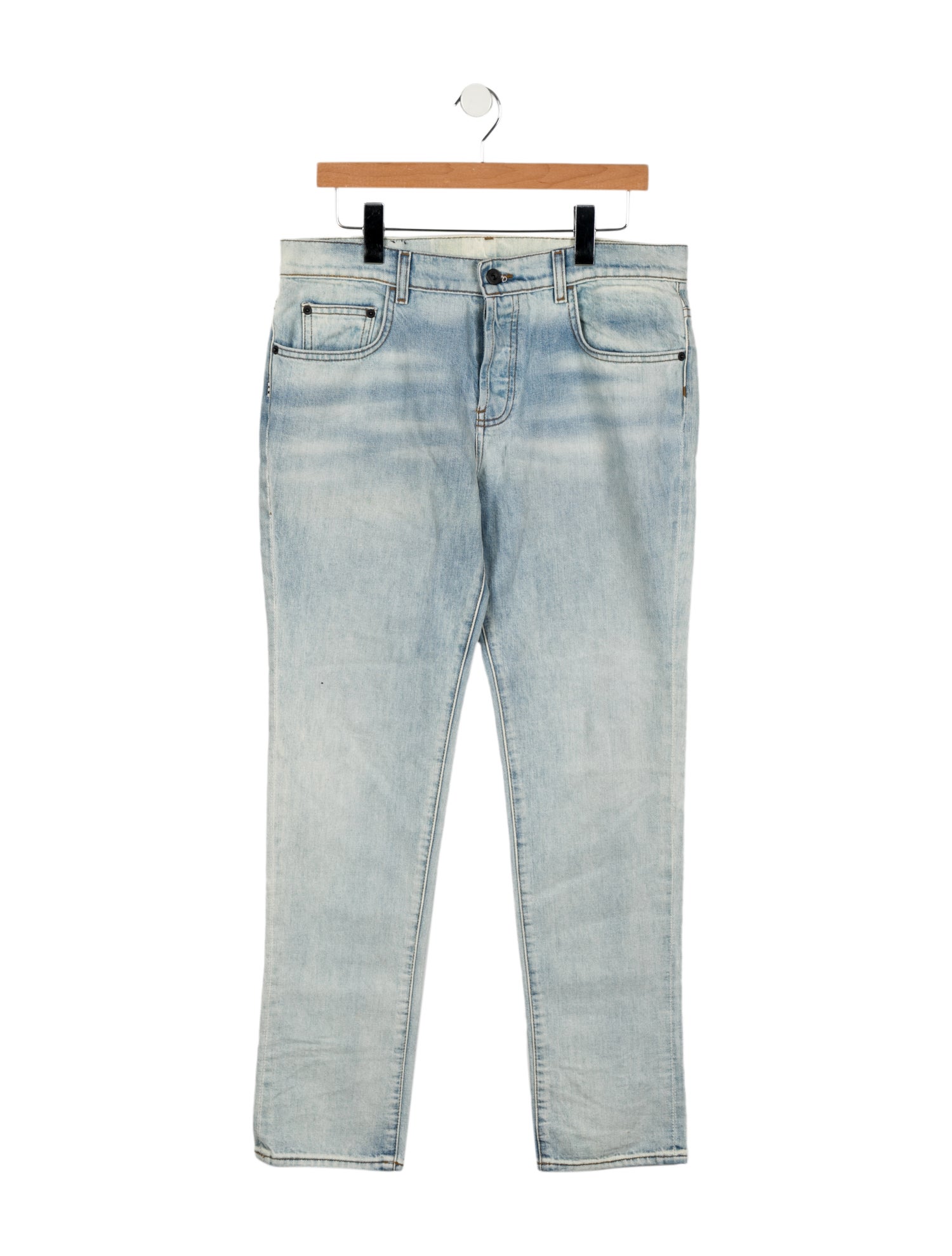 Proenza Schouler High-Rise Straight Leg Jeans
