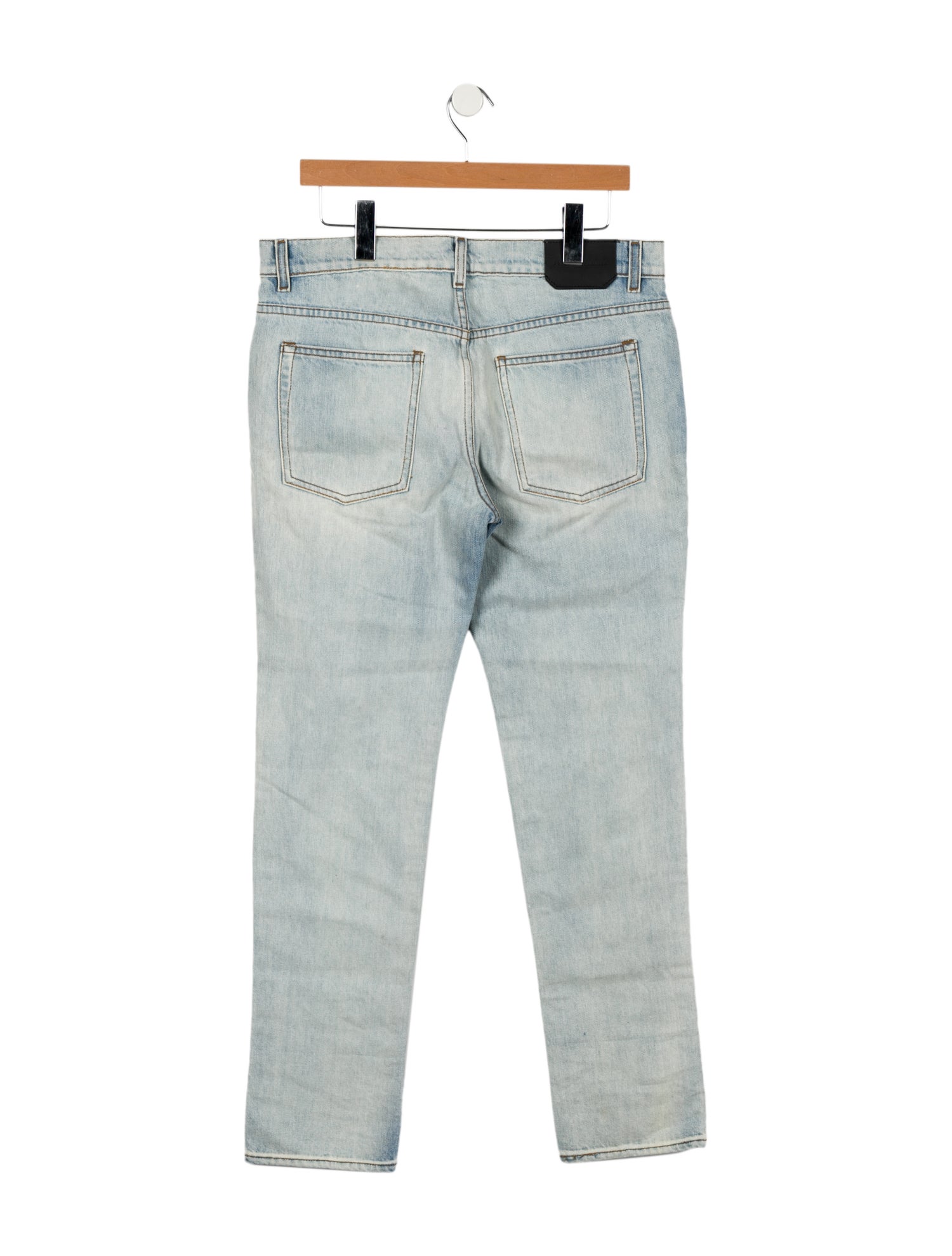 Proenza Schouler High-Rise Straight Leg Jeans