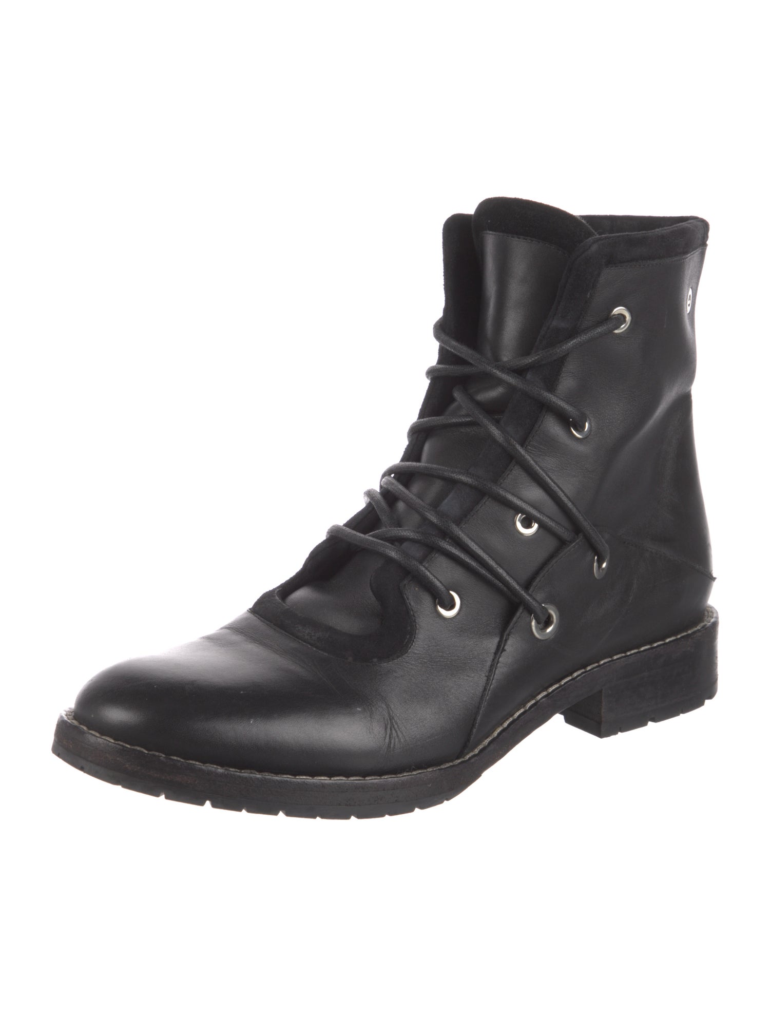 Proenza Schouler Leather Combat Boots