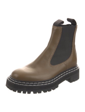 Proenza Schouler Leather Chelsea Boots