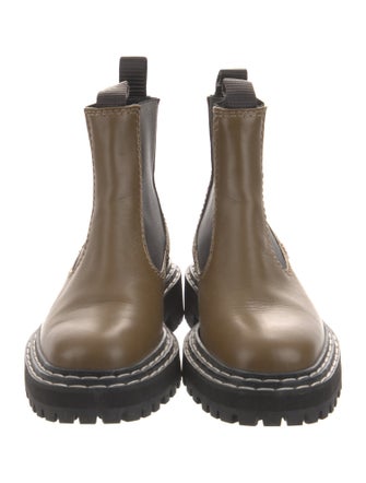 Proenza Schouler Leather Chelsea Boots