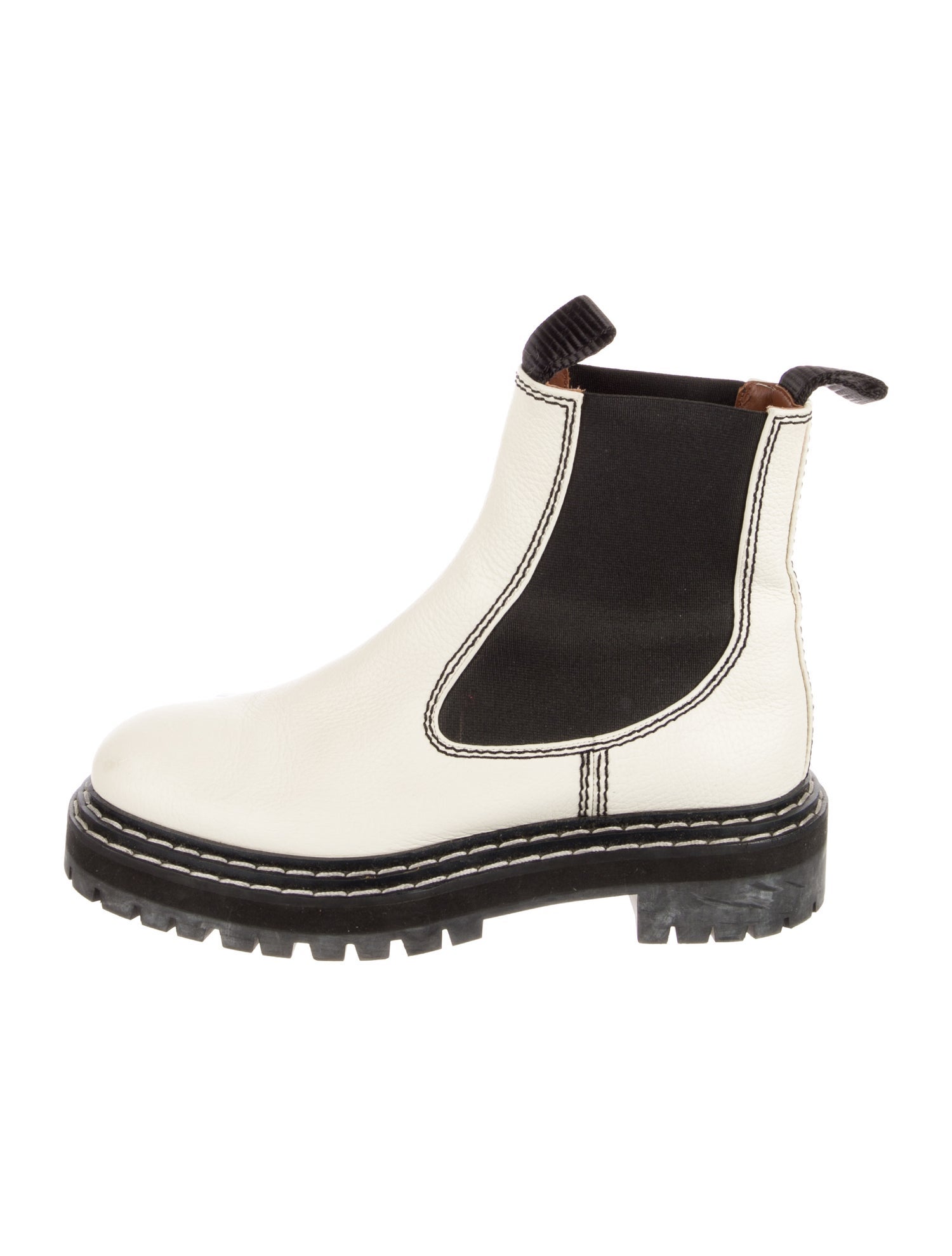 Proenza Schouler Leather Chelsea Boots