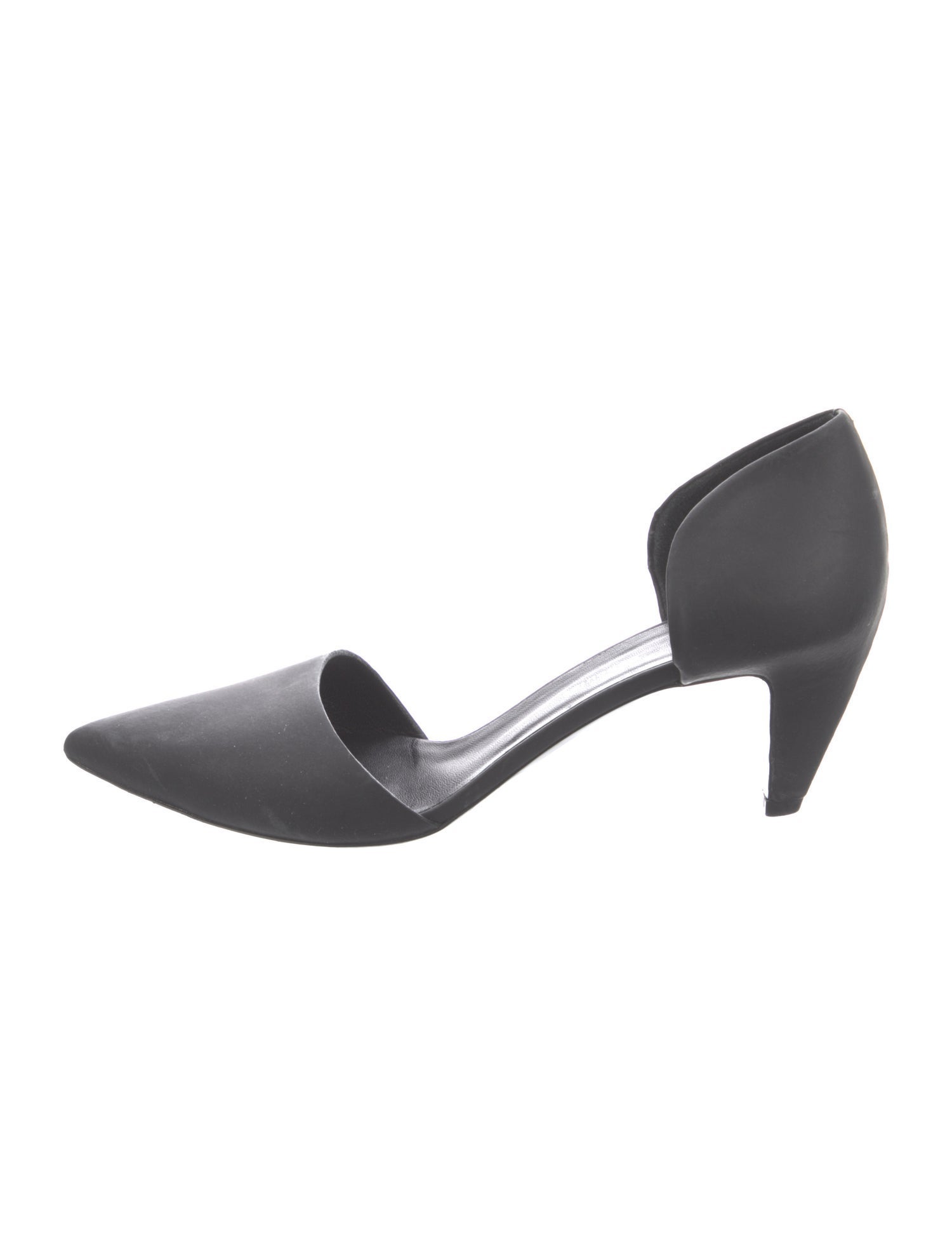 Proenza Schouler Leather D'Orsay Pumps