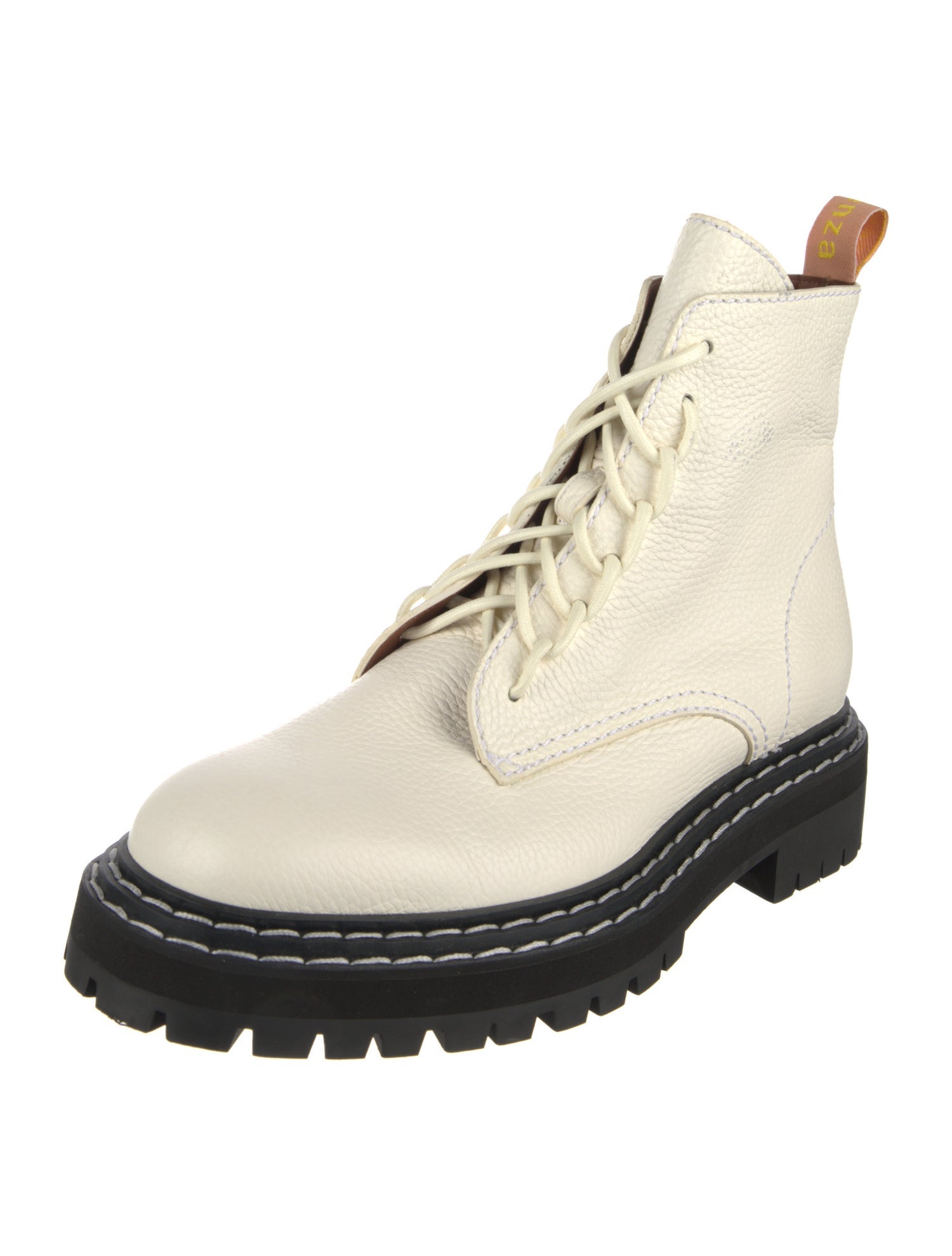 Proenza Schouler Leather Combat Boots