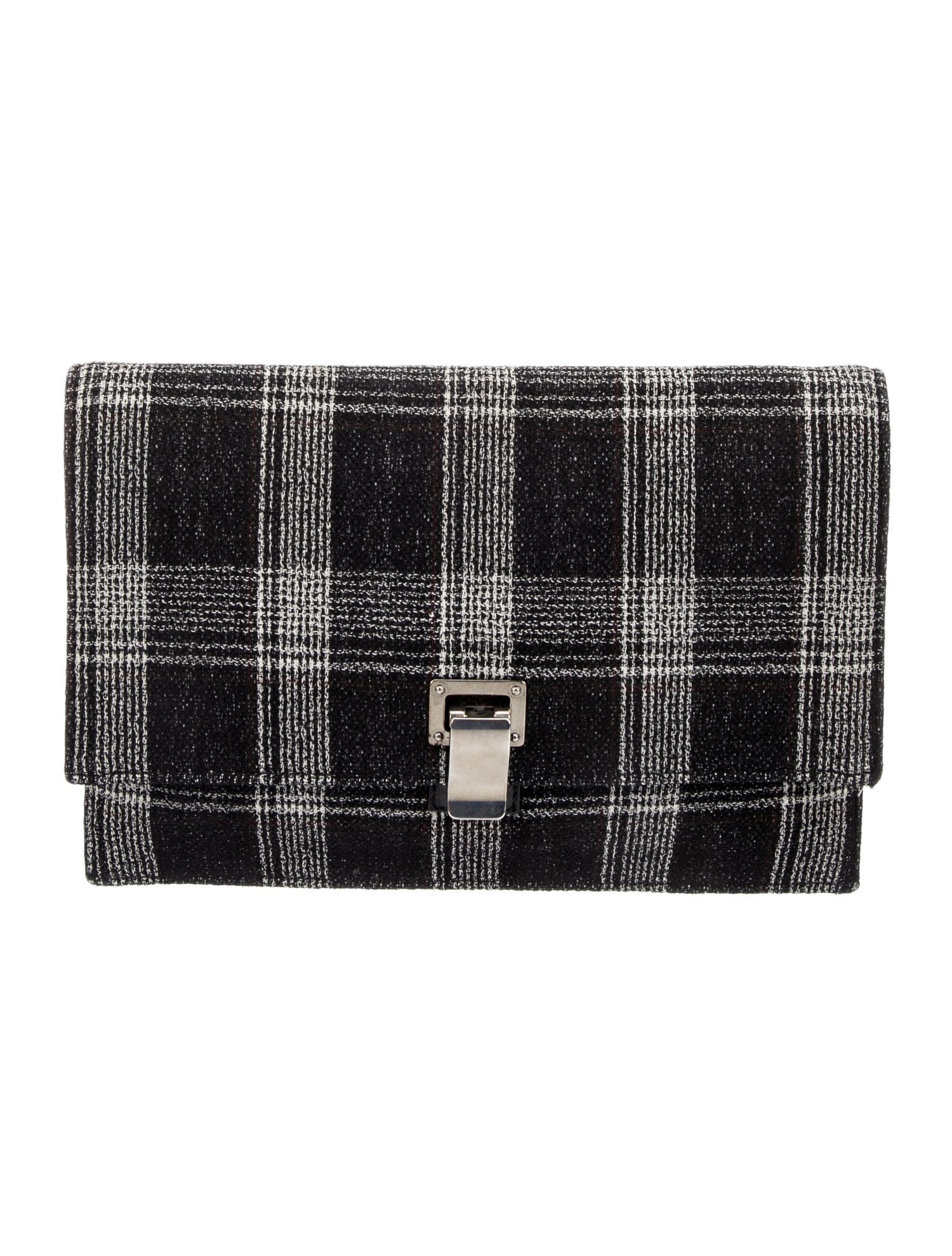 Proenza Schouler Tweed Clutch