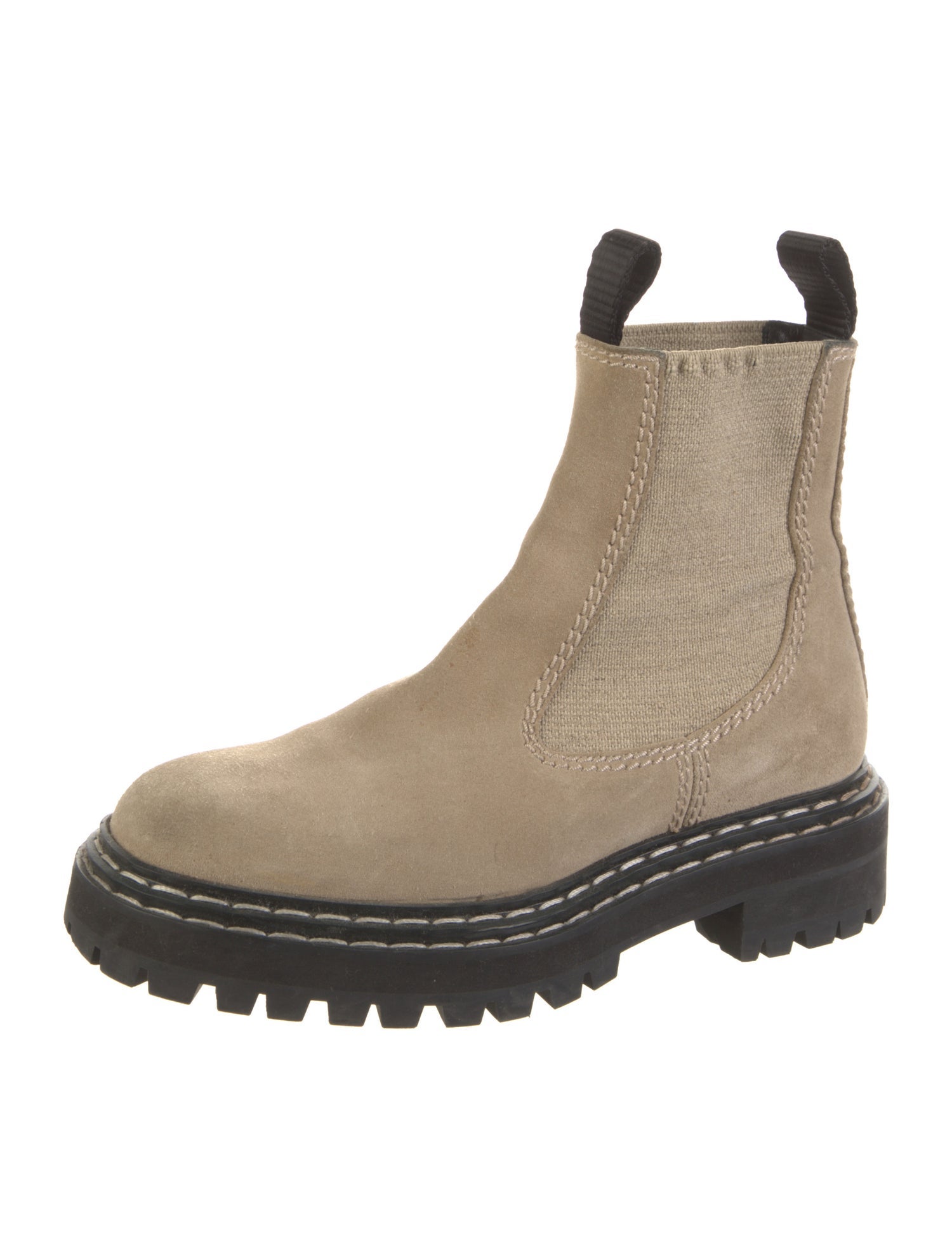 Proenza Schouler Suede Chelsea Boots