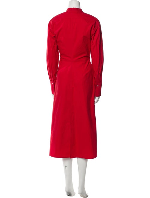 Proenza Schouler Mock Neck Long Dress