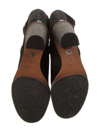 Proenza Schouler Suede Lace-Up Boots