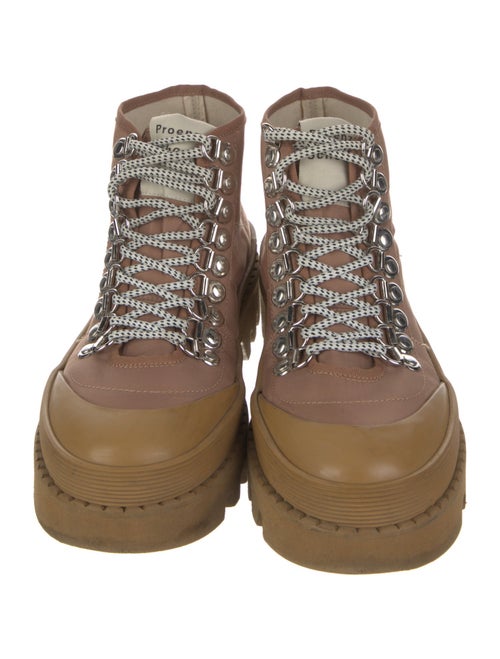 Proenza Schouler Canvas Hiking Boots