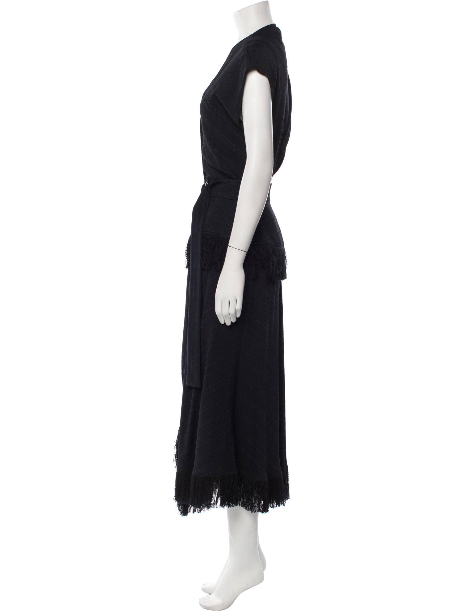 Proenza Schouler One-Shoulder Midi Length Dress