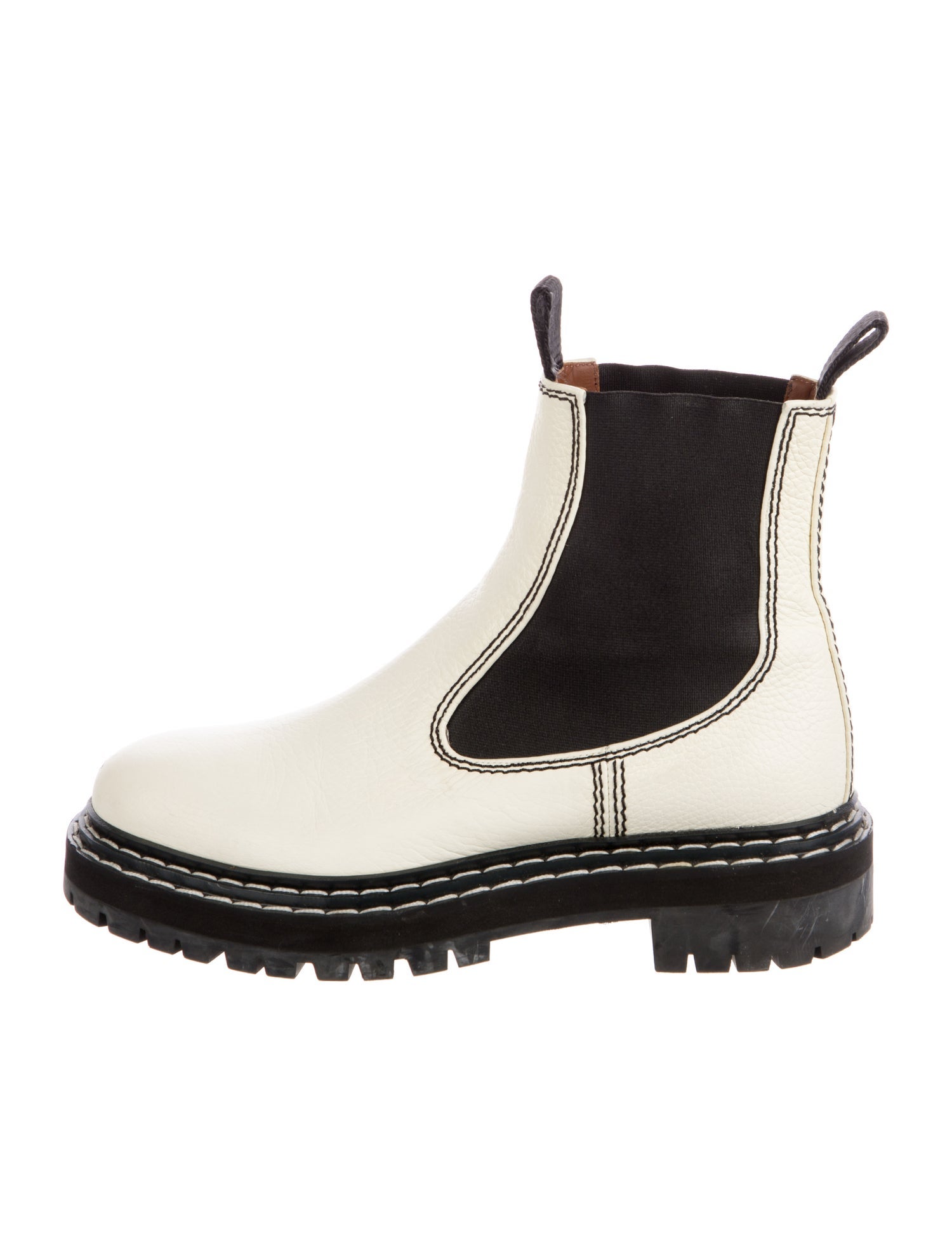 Proenza Schouler Leather Chelsea Boots
