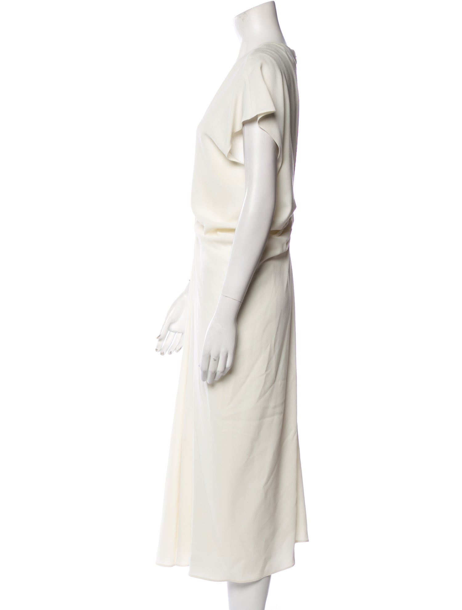 Proenza Schouler V-Neck Long Dress