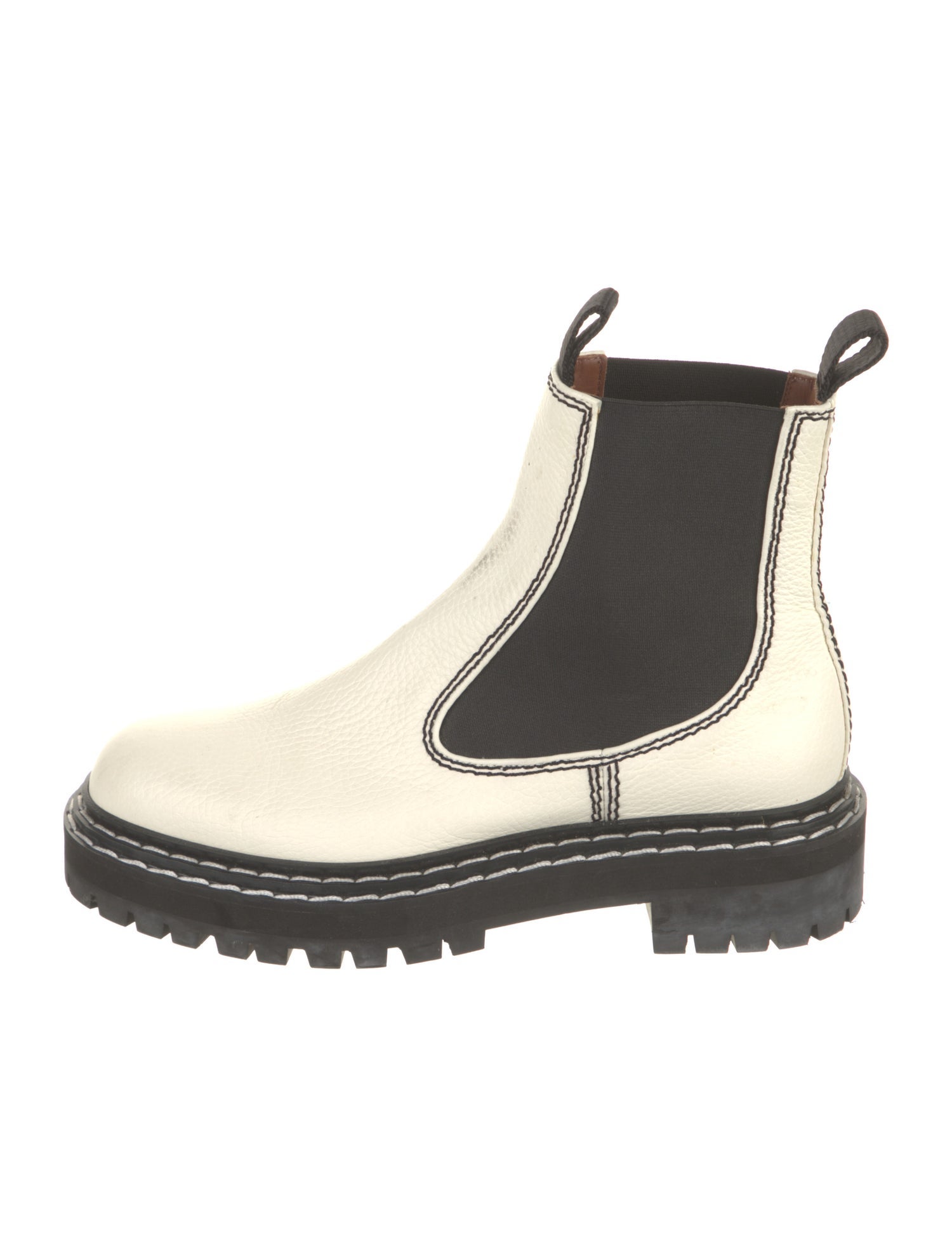 Proenza Schouler Leather Chelsea Boots