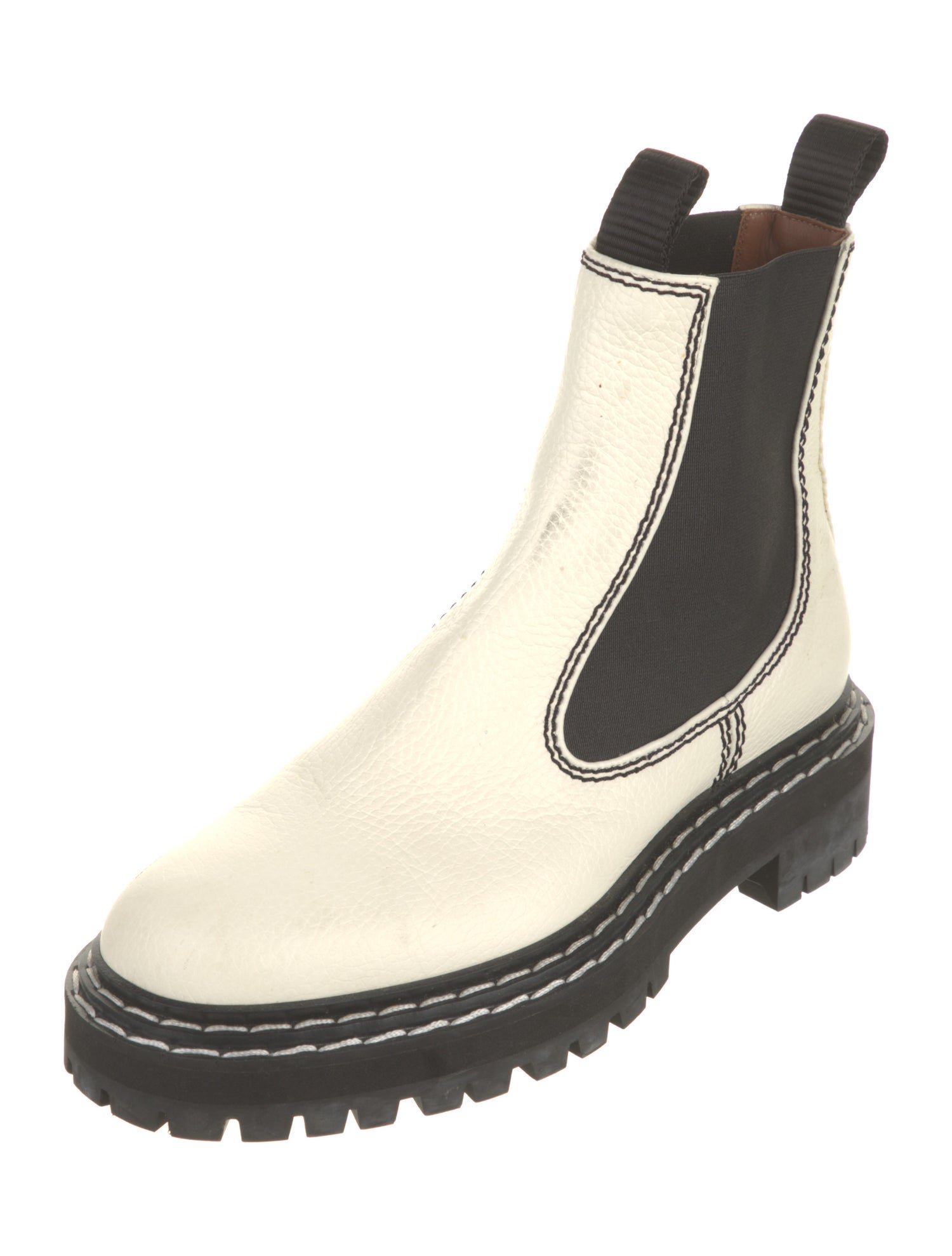 Proenza Schouler Leather Chelsea Boots