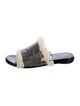 Proenza Schouler Canvas Patterned Slides