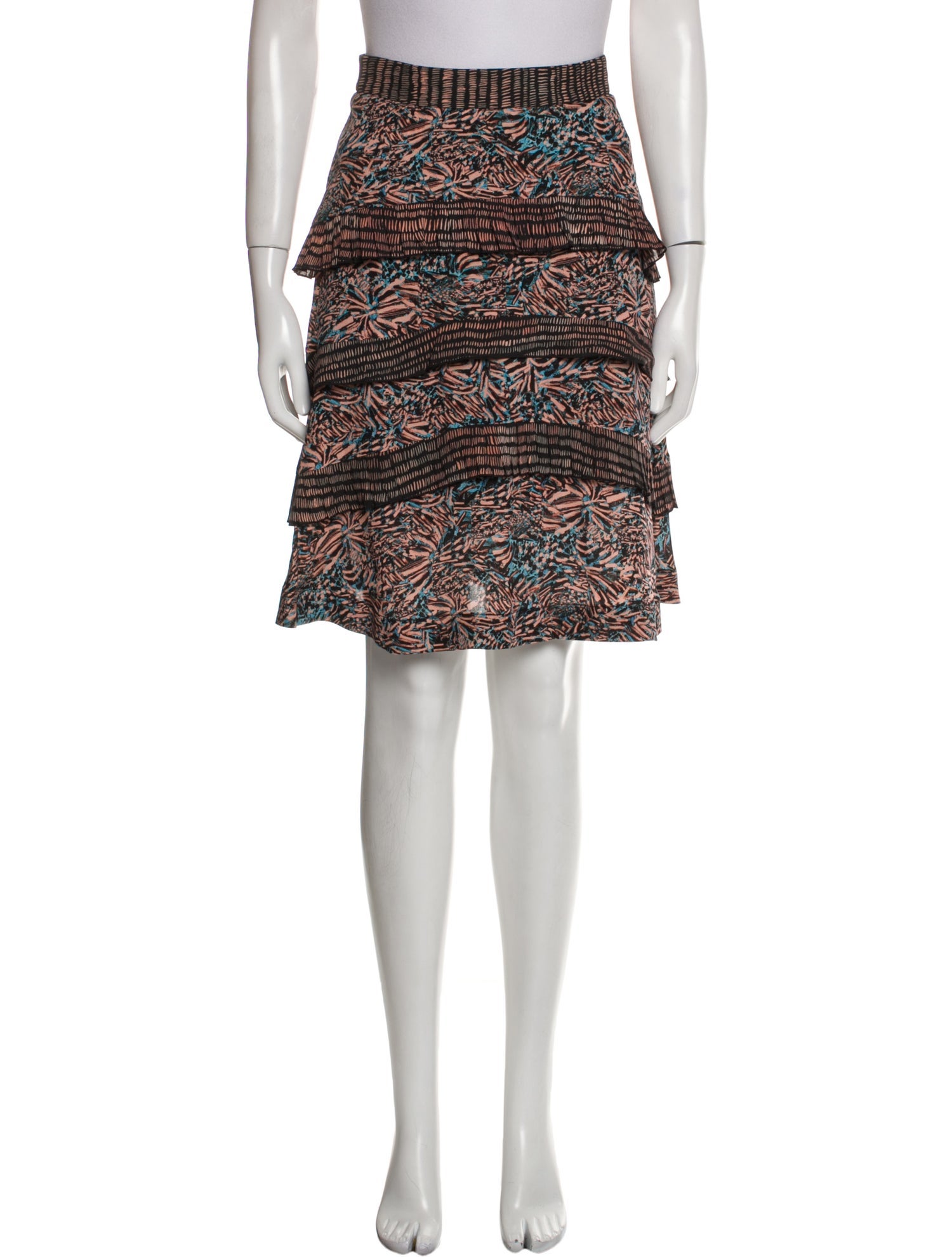 Proenza Schouler Silk Knee-Length Skirt
