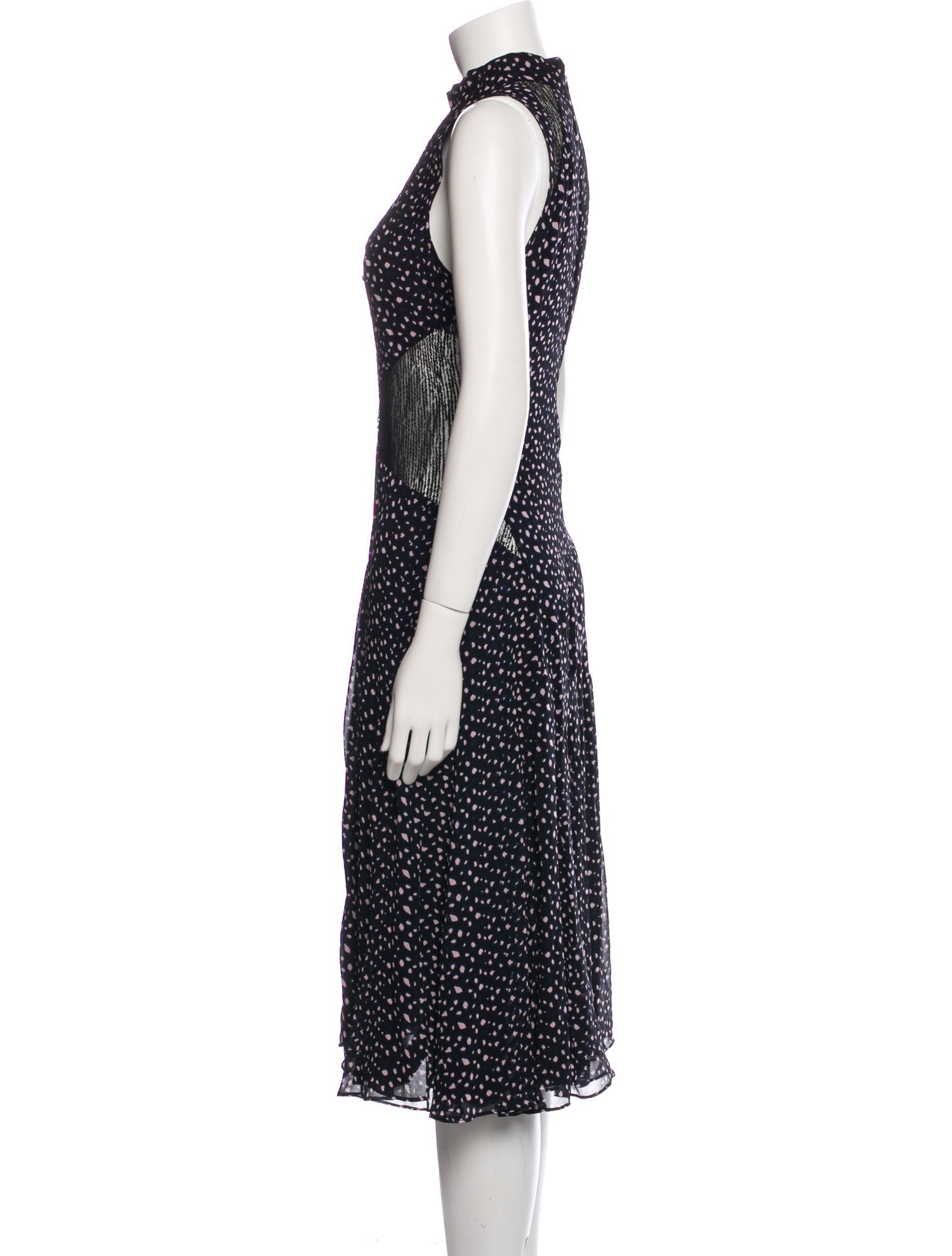 Proenza Schouler Silk Midi Length Dress