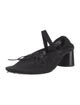 Proenza Schouler Black Glove Mary Jane Ballet Heels
