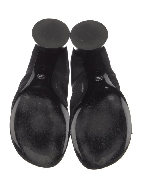 Proenza Schouler Black Glove Mary Jane Ballet Heels