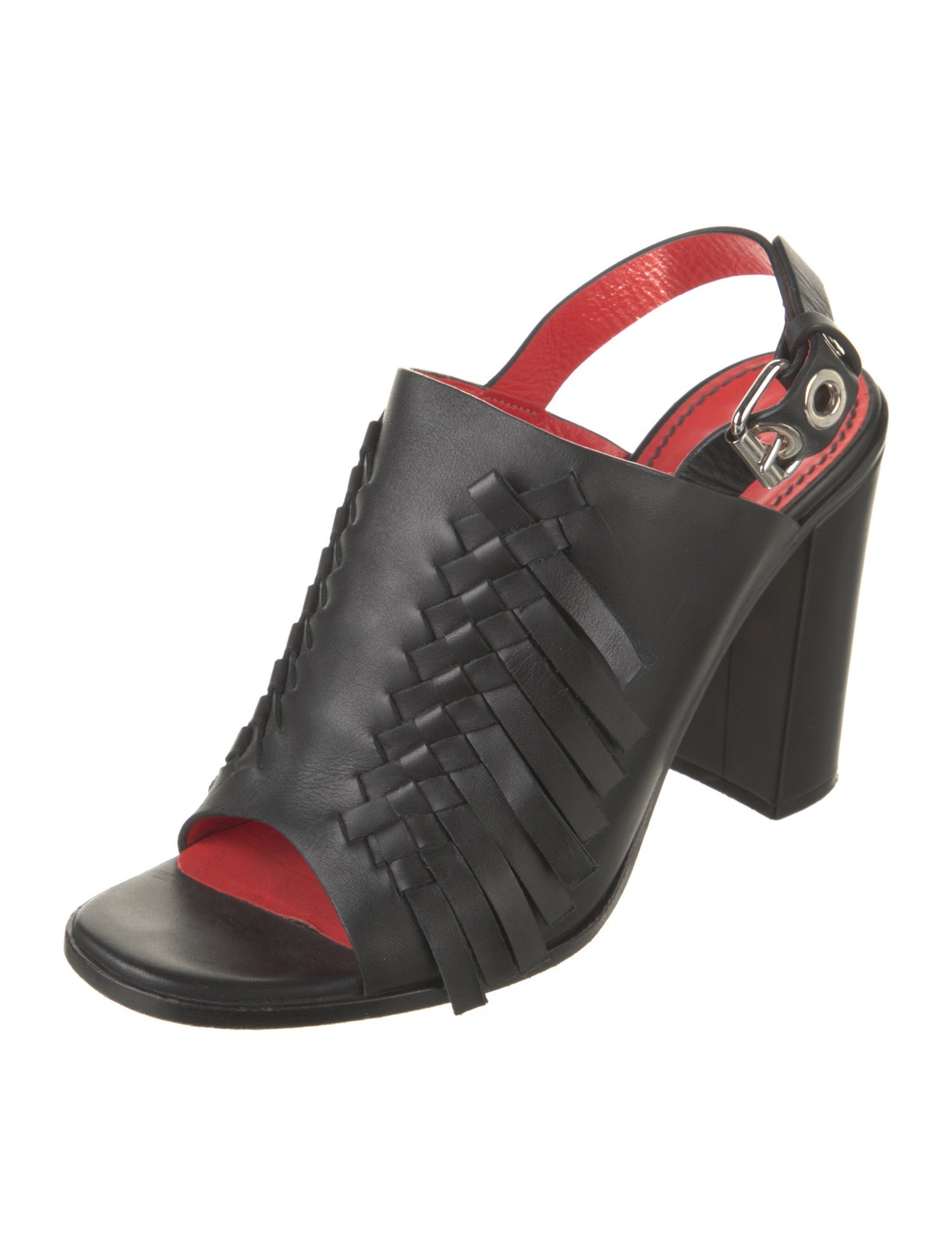 Proenza Schouler Leather Slingback Sandals