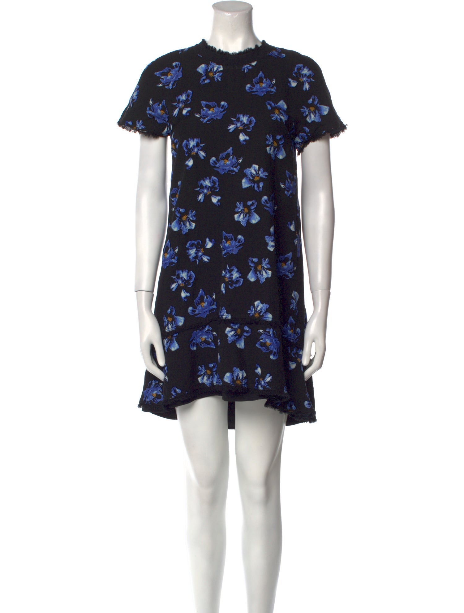 Proenza Schouler Floral Print Mini Dress