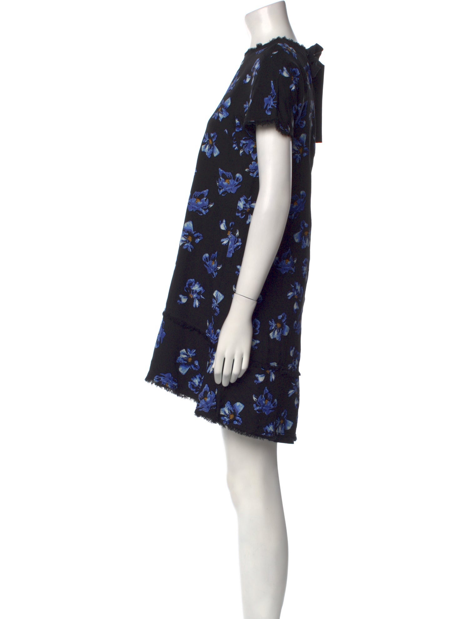 Proenza Schouler Floral Print Mini Dress