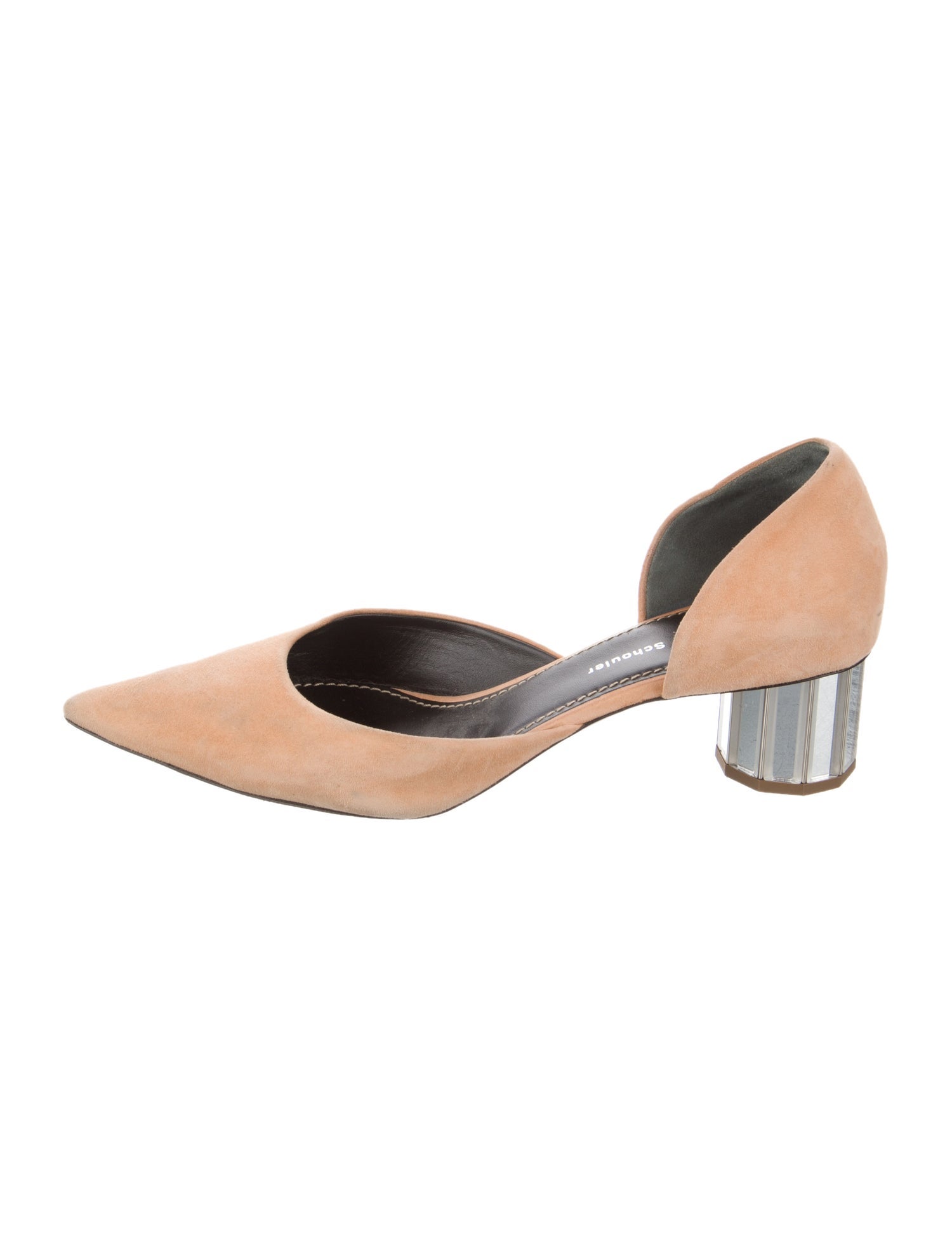 Proenza Schouler Suede D'Orsay Pumps