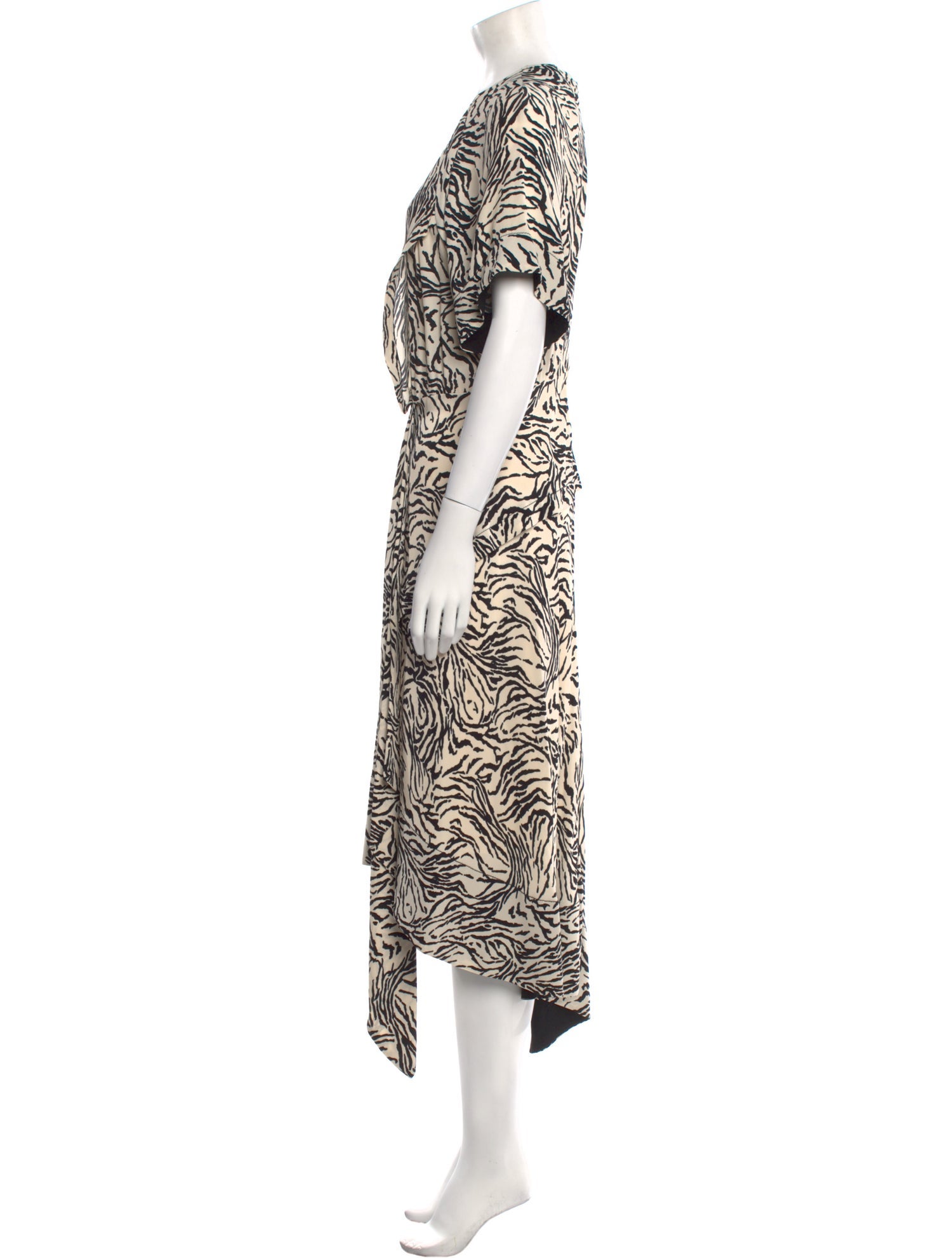 Proenza Schouler Printed Long Dress