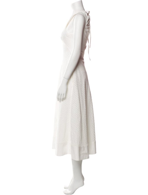 Proenza Schouler V-Neck Long Dress